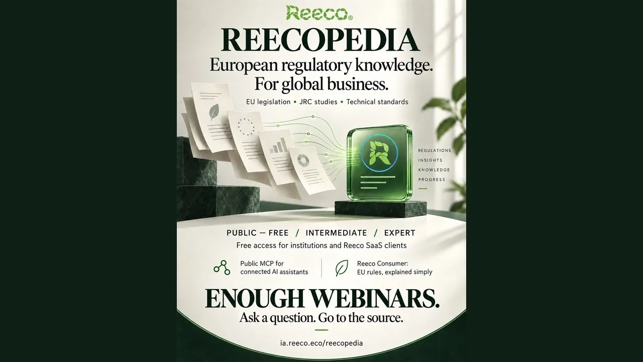 upoznajte Reecopediju: Europsko regulatorno znanje za globalna poduzeća